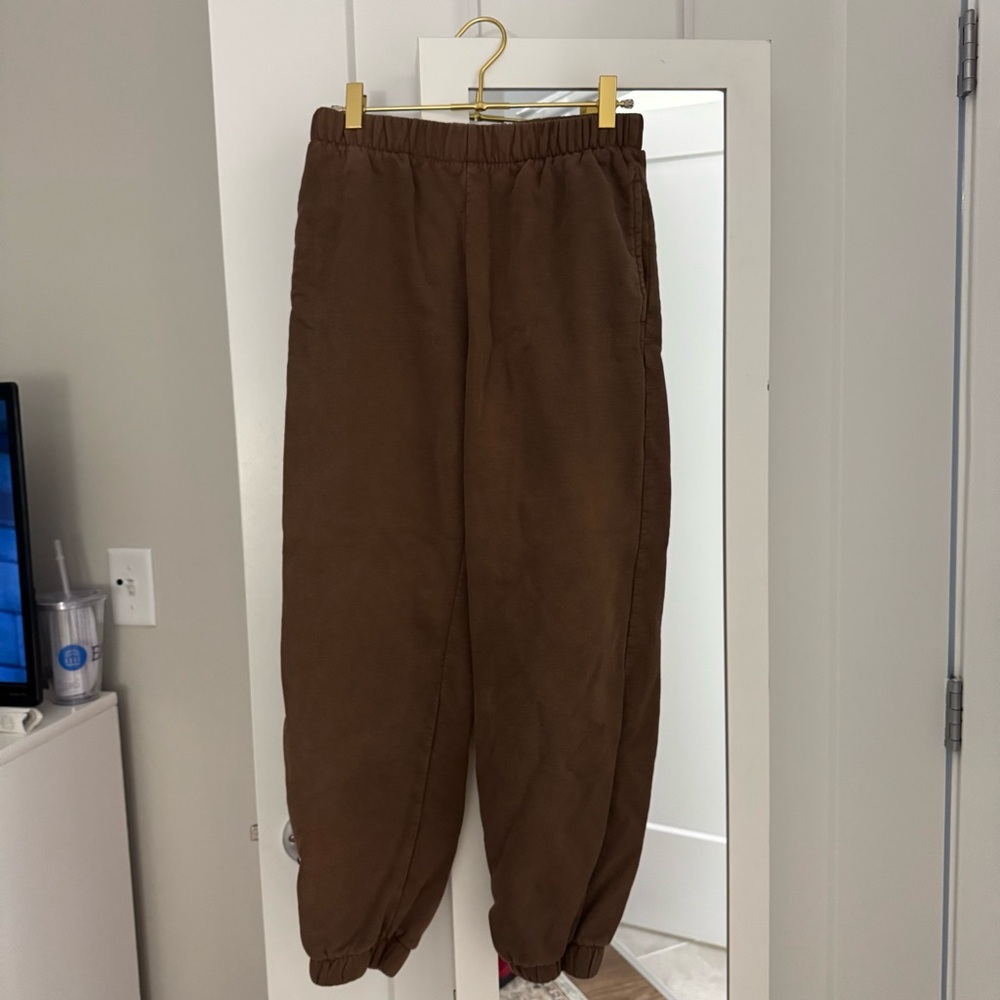 Brandy Melville Brown Sweatpants Relaxed Fit Joggers